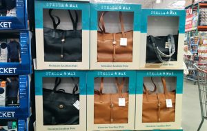 Stella & Max Leather Tote Bag