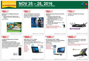 Costco Black Friday 2016