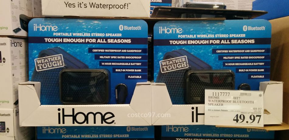 ihome bluetooth speaker costco