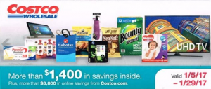 Costco Coupon Book - January 2017