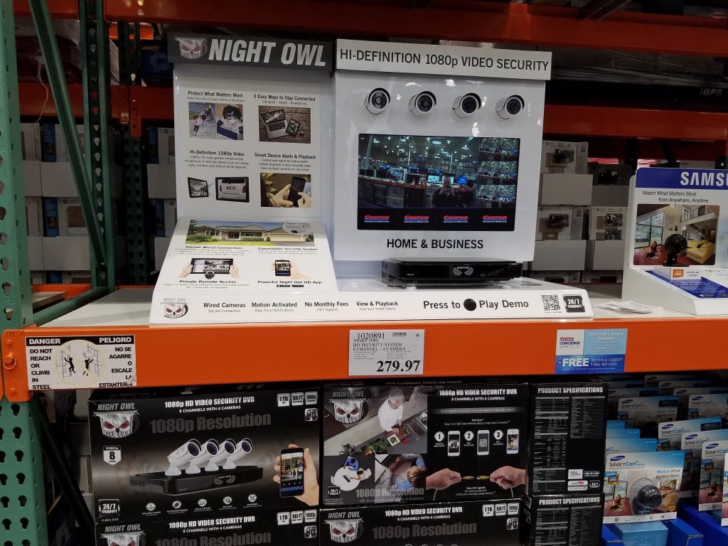 Night Owl Security System - 1020891