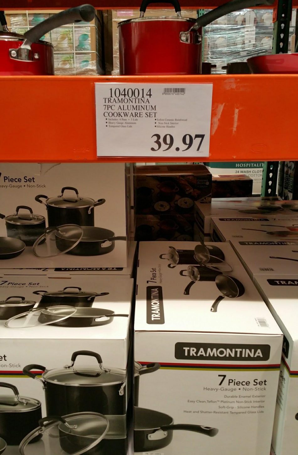 Tramontina 7PC Aluminum Cookware Set