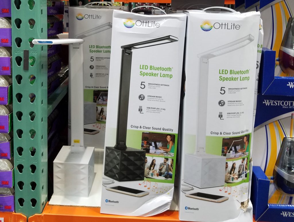 Ott LED Desk Lamp with Speaker - 1081925