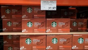 Starbucks House Blend Medium Roast 72 Count K-Cup Pods -1888755
