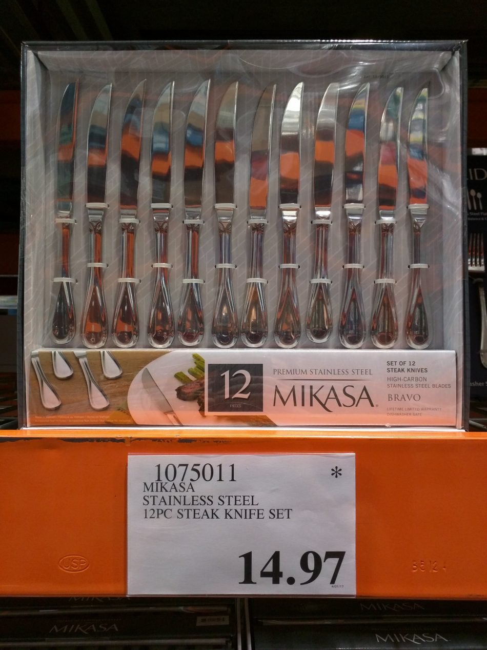 Mikasa Stainless Steel 12PC Steak Knife Set
