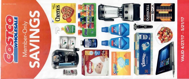 Costco May 2017 Coupon Book