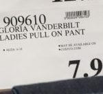 Calvin Klein Ladies Skinny Jean - 182706