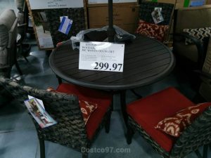 Woodard Outdoor Woven Dining Set - 1031535