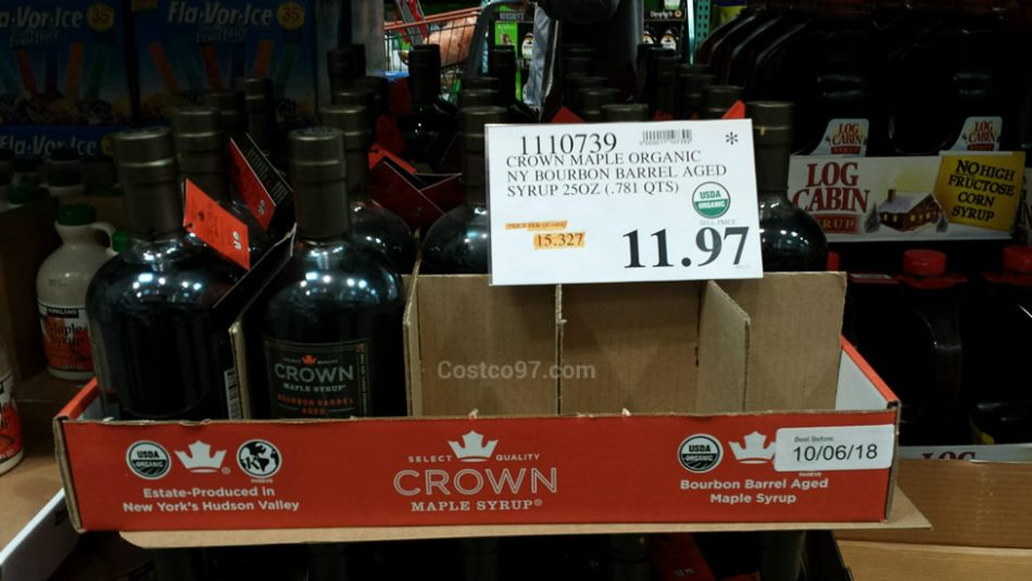 Crown Maple Syrup NY Bourbon Barrel Aged