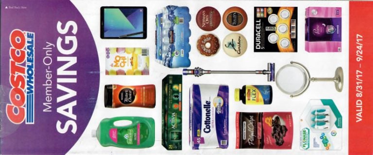 Coscto September 2017 Coupon Book