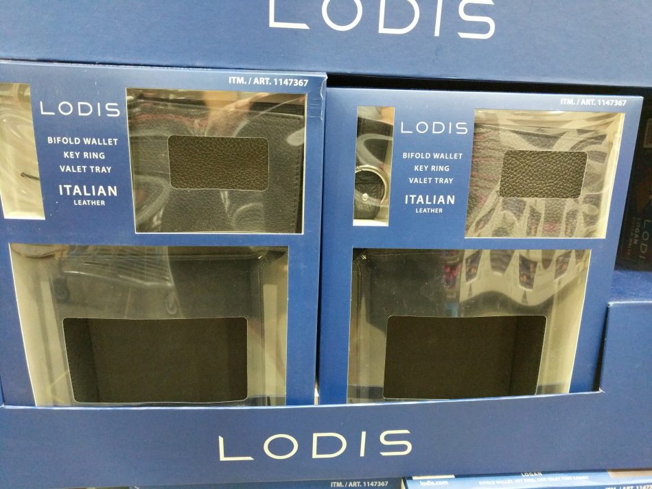 Lodis Logan Men's Leather Wallet Set