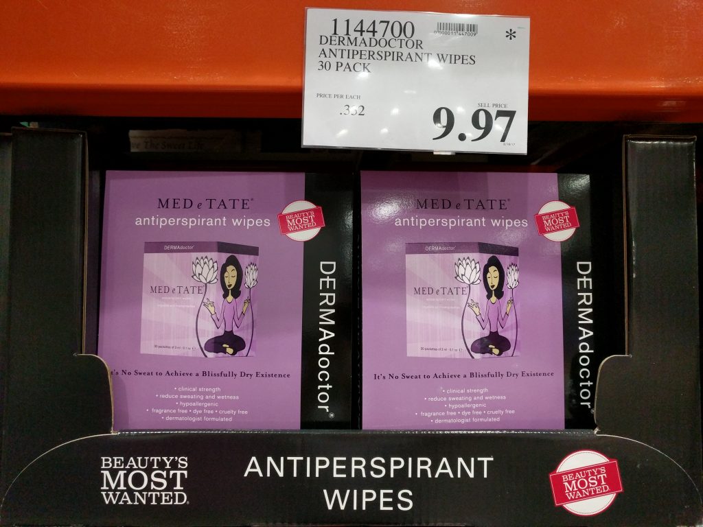 DermaDoctor Antiperspirant Wipes