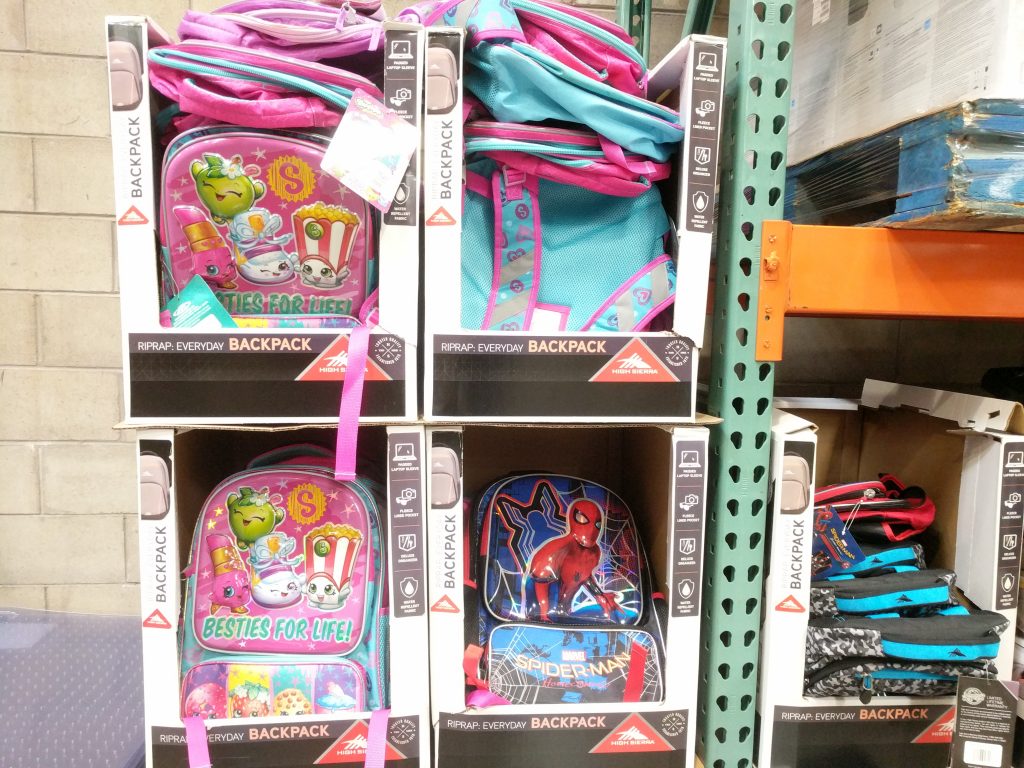 Kids Backpacks Licensed Character