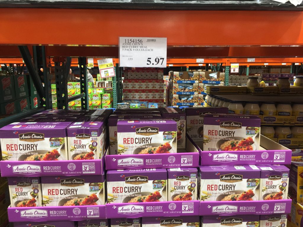 Annie Chun's Red Curry Meal