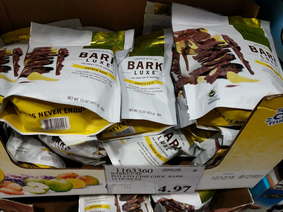 BarkLuxe Potato Chip Chocolate Bark