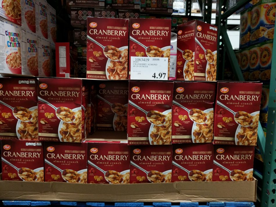 Post Cranberry Almond Crunch Cereal
