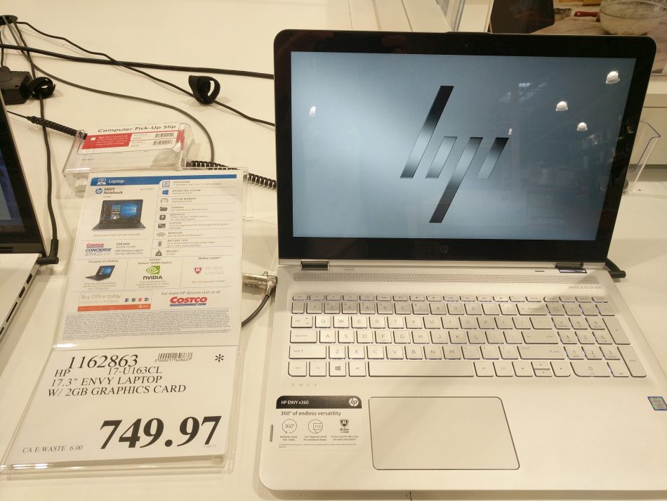 HP Envy Laptop Model 17U163CL