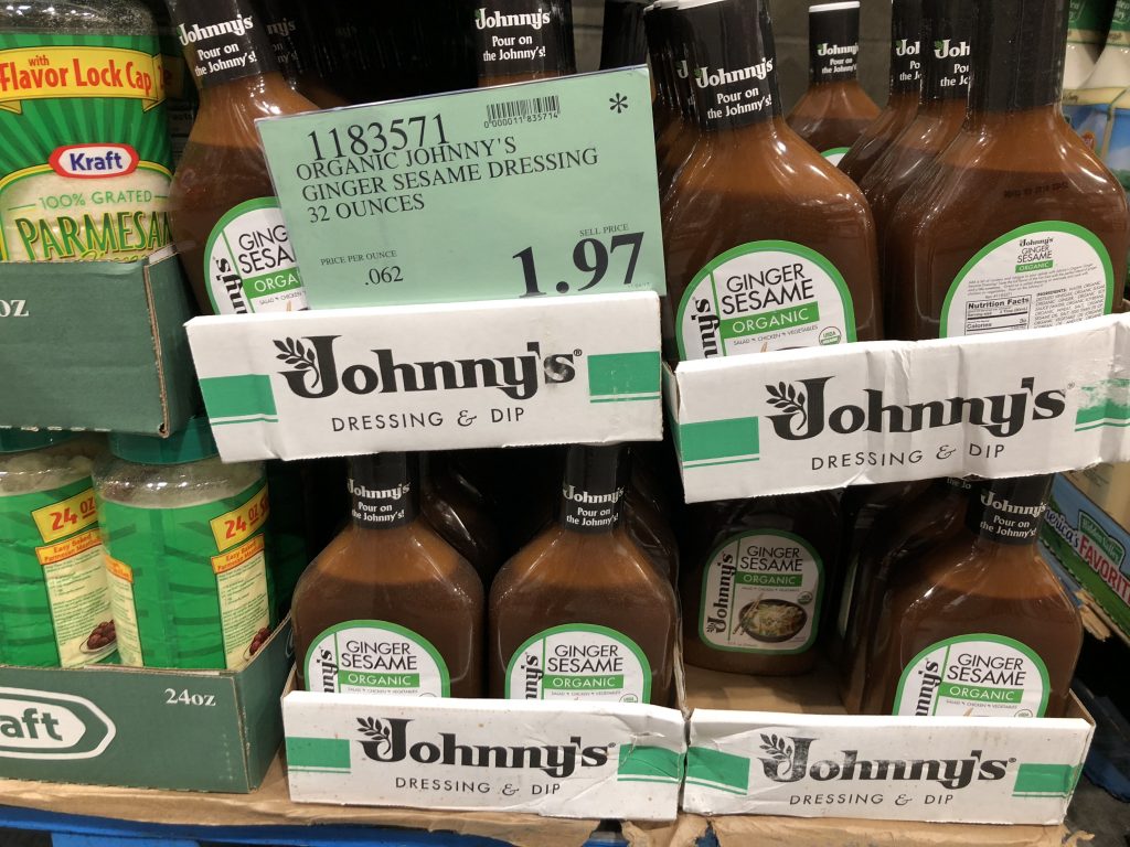 Johnny’s Organic Ginger Sesame Dressing