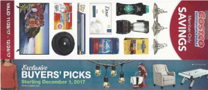 Coscto December 2017 - CouponBook