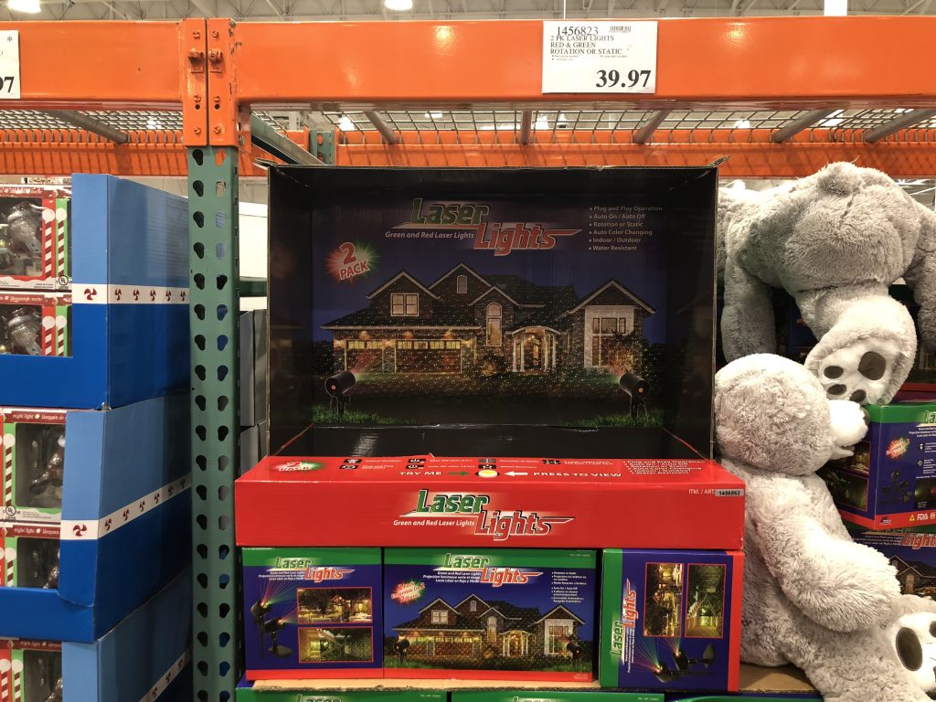 Laser Lights Red & Green 2pk