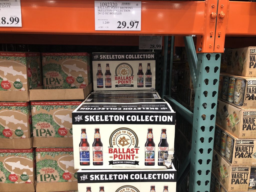 Ballast Point Brewing Skeleton Collection 24 pk