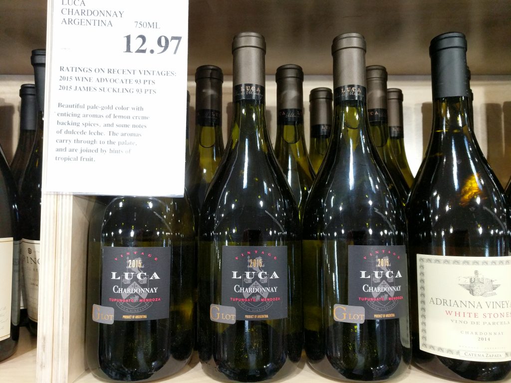 2015 Luca Chardonnay