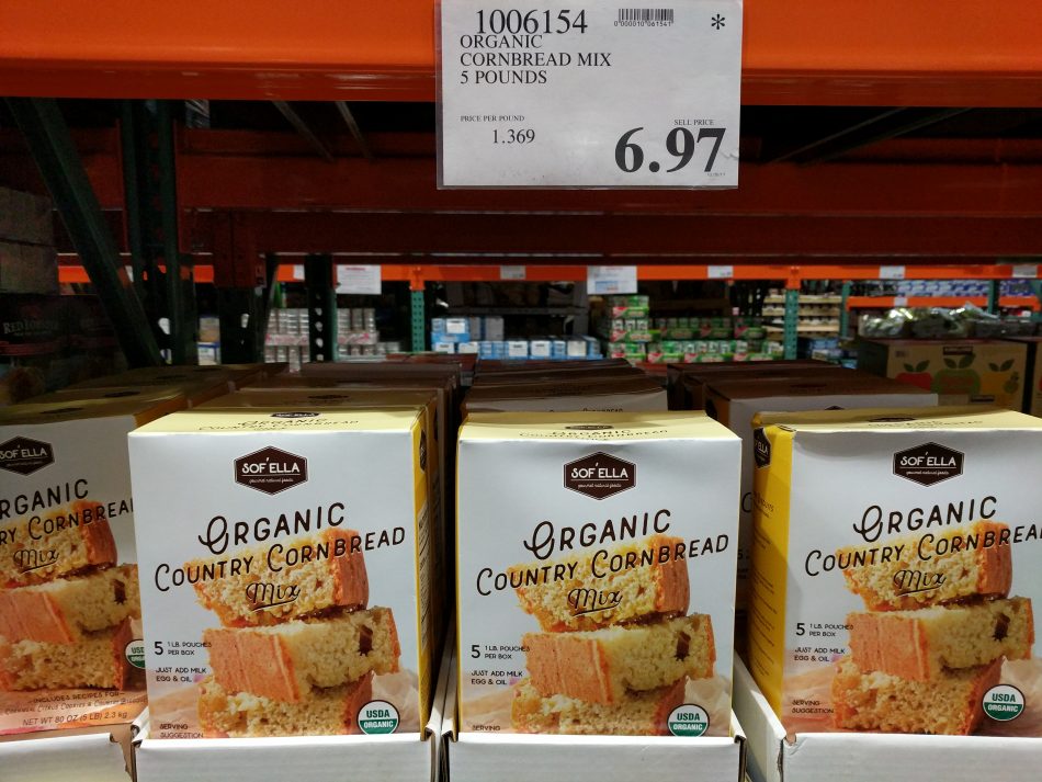 Sof'ella Organic Cornbread Mix