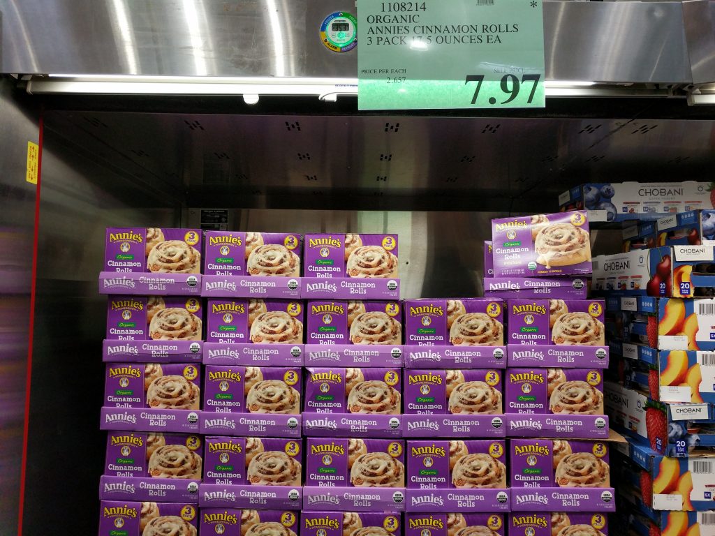 Annies Organic Cinnamon Rolls 3 Pack