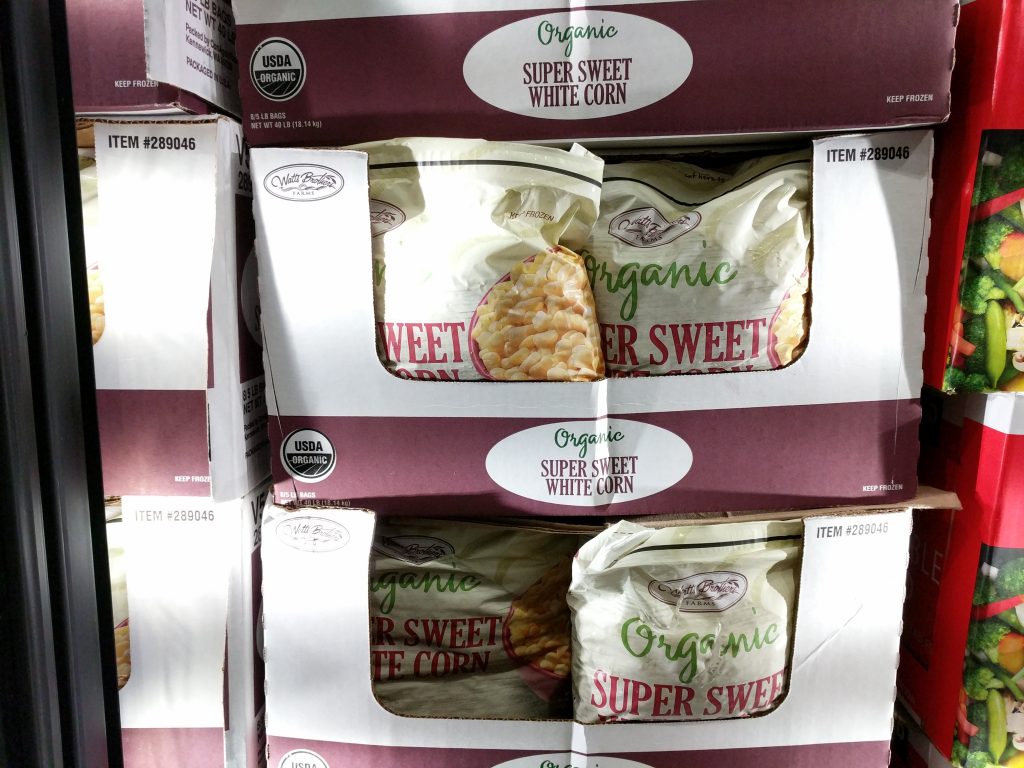 Organic Super Sweet White Corn - 5 lbs | Costco97.com
