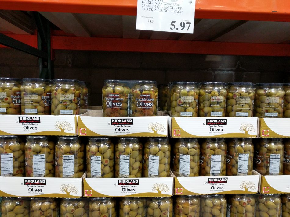 Kirkland Signature Spanish Queen Olives 2 pack