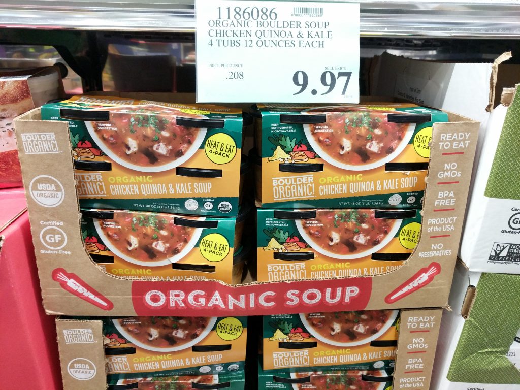 Boulder Organic Chicken Quinoa & Kale Soup