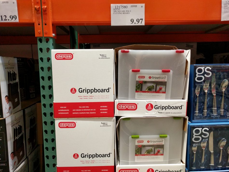 Dexas Grippboard Square Cutting Boards 2 pack