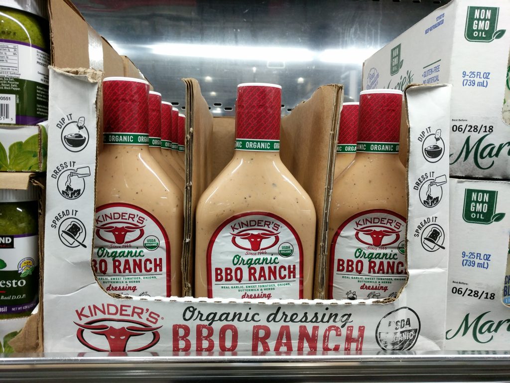 Kinders Organic BBQ Ranch Dressing