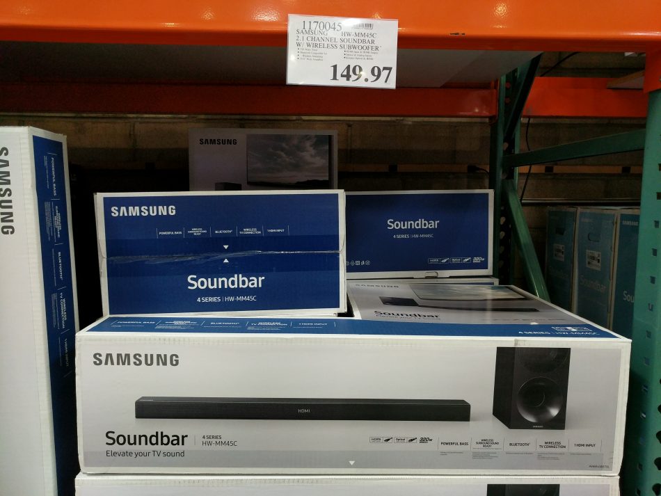 Samsung 2.1 Channel Soundbar with Wireless Subwoofer