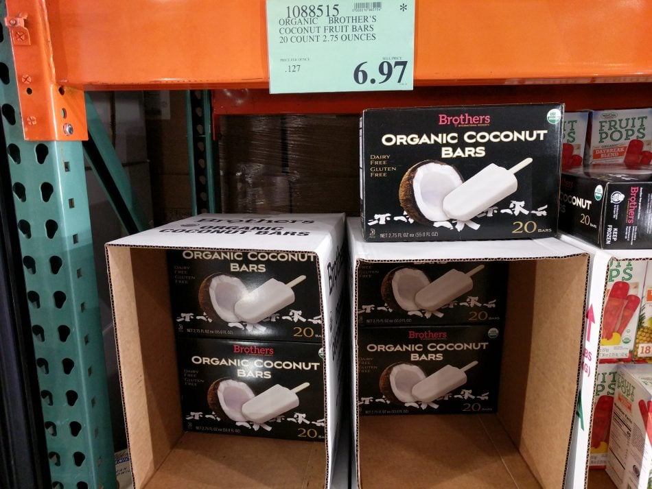 Brother's Organic Coconut Fruit Bars