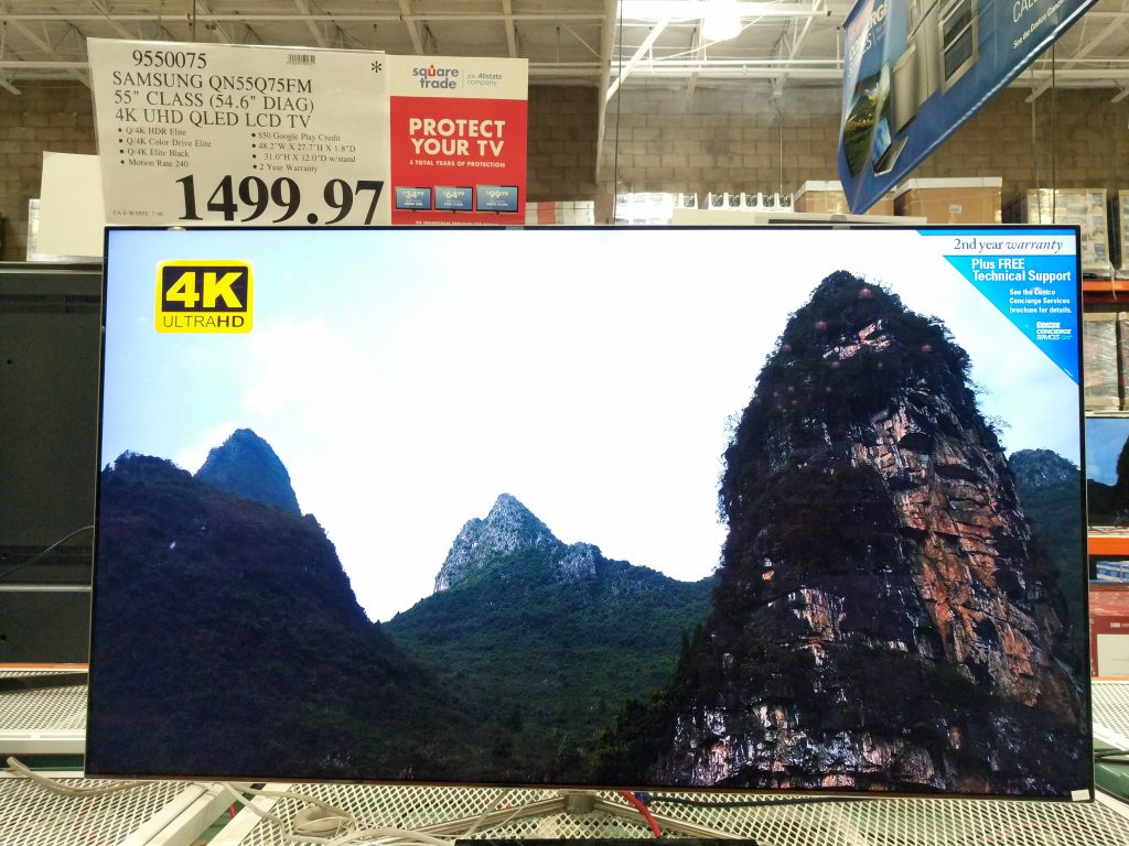 Samsung 55" 4K QLED UHD LCD TV