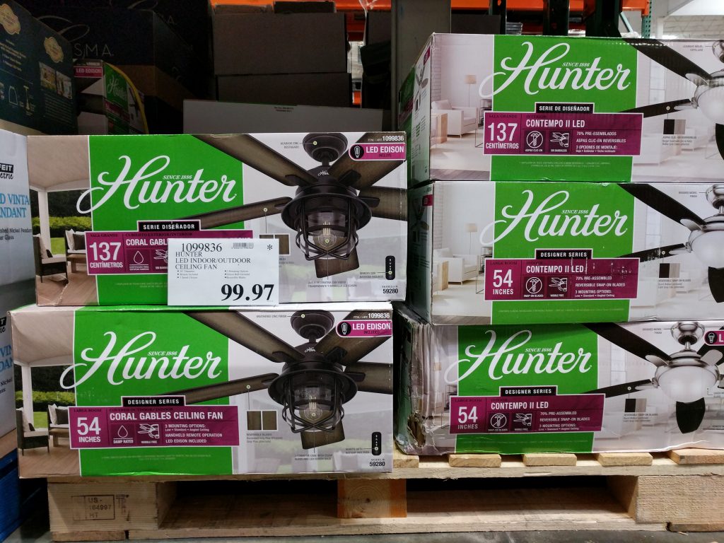 Hunter LED Indoor/Outdoor Ceiling Fan