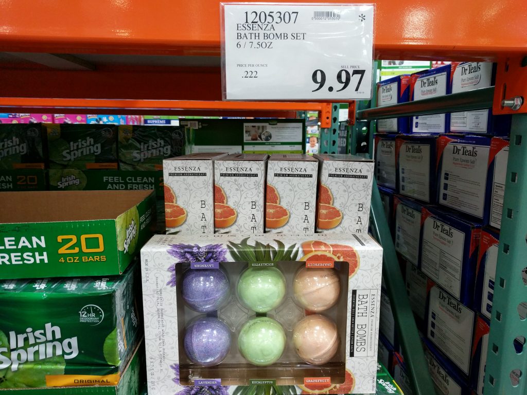 Essenza Bath Bomb Set 6 Bombs