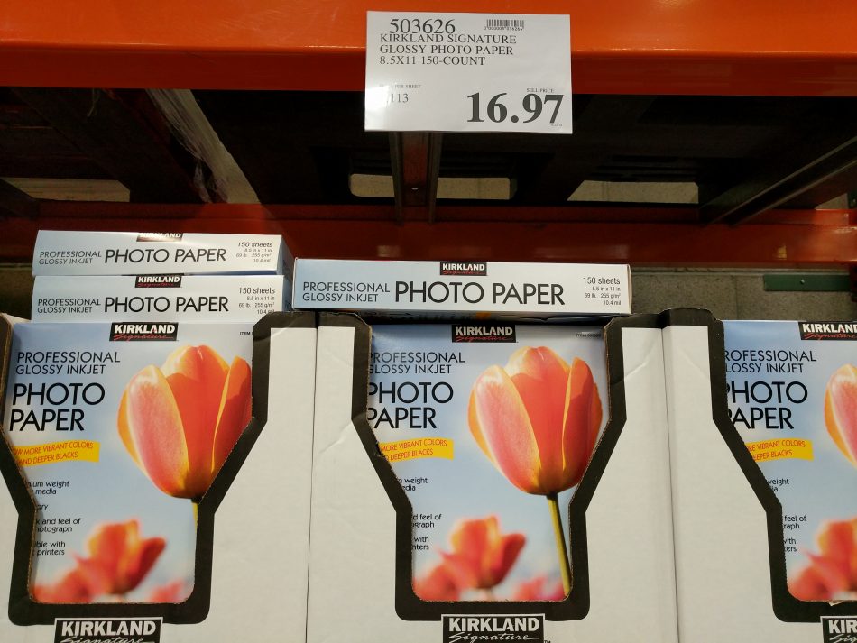 Kirkland Signature Glossy Photo Paper