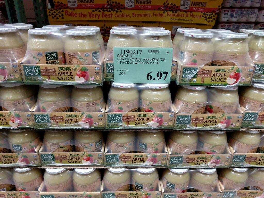 North Coast Organic Apple Sauce 4 pack