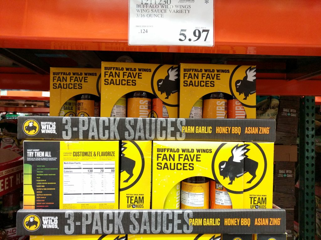Buffalo Wild Wings Sauce 3 Pack