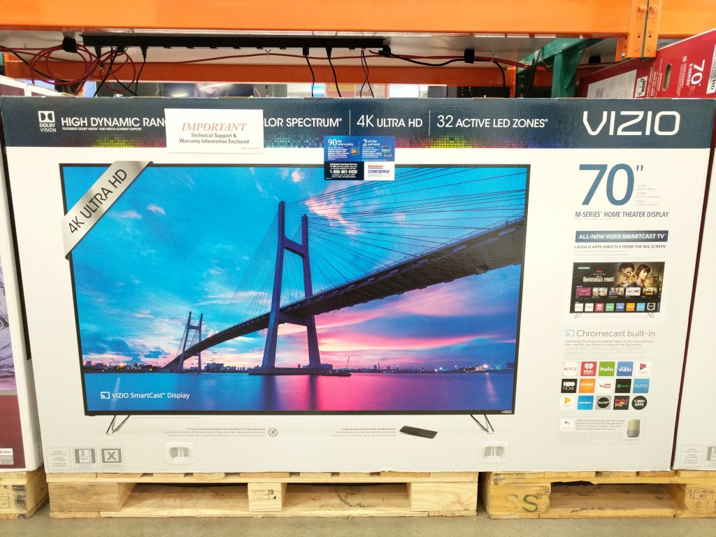 Vizio 70" 4K UHD XLED LCD TV