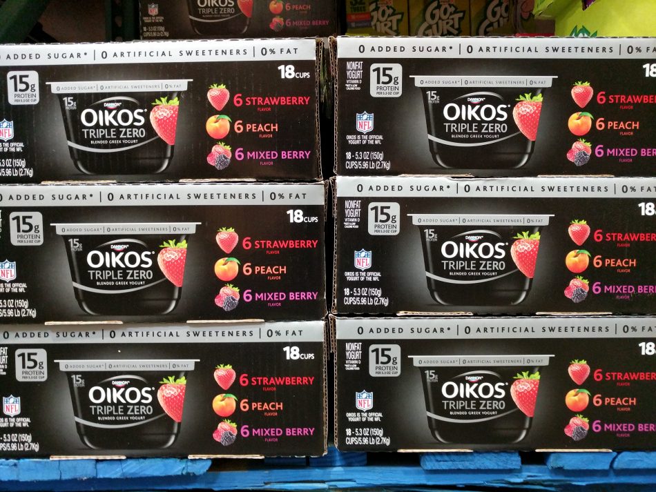 Dannon Oikos Triple Zero Yogurt