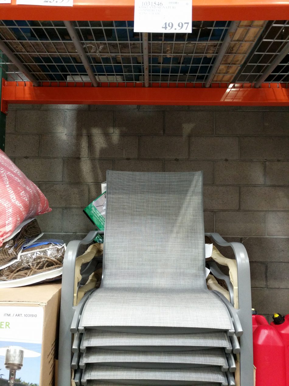 Kirkland Signature Commercial Sling Chair Costco97 Com