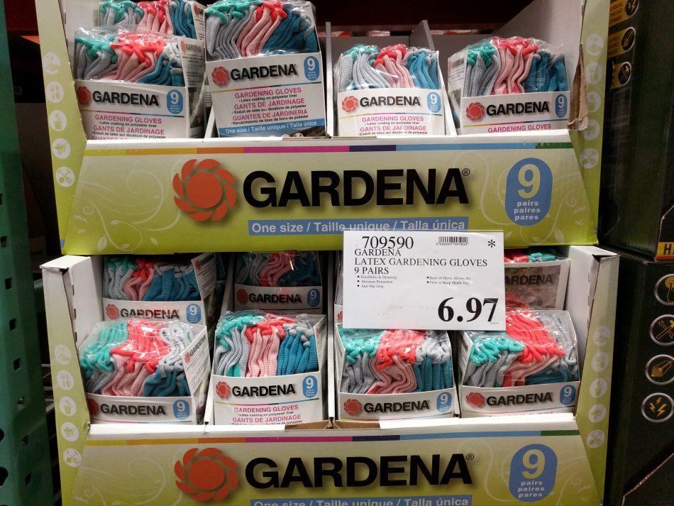 Gardena Latex Gardening Gloves 9pk
