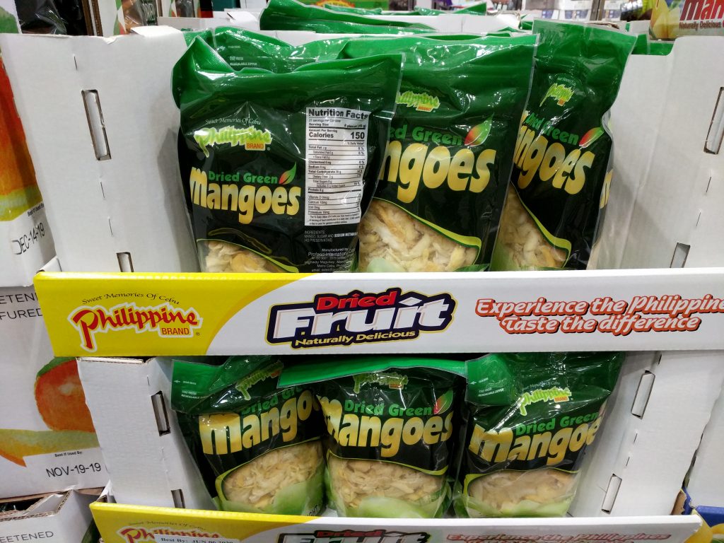 Phillipine Dried Green Mangoes