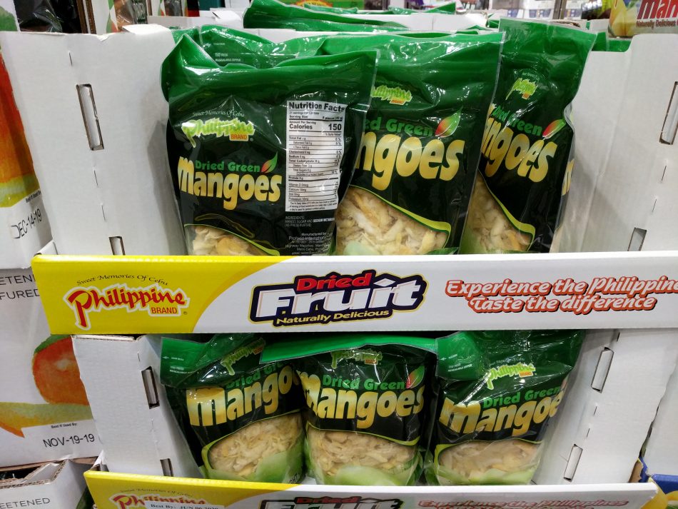 Phillipine Dried Green Mangoes