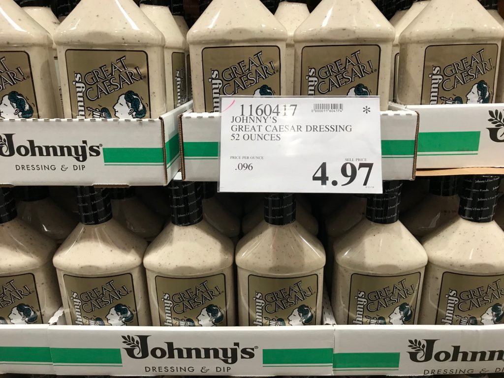 Johnny's Great Caesar Dressing 52 oz