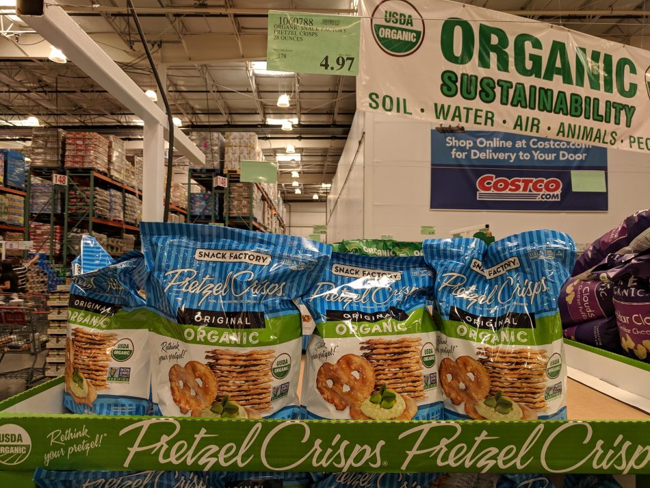 Snack Factory Organic Pretzel Crisps