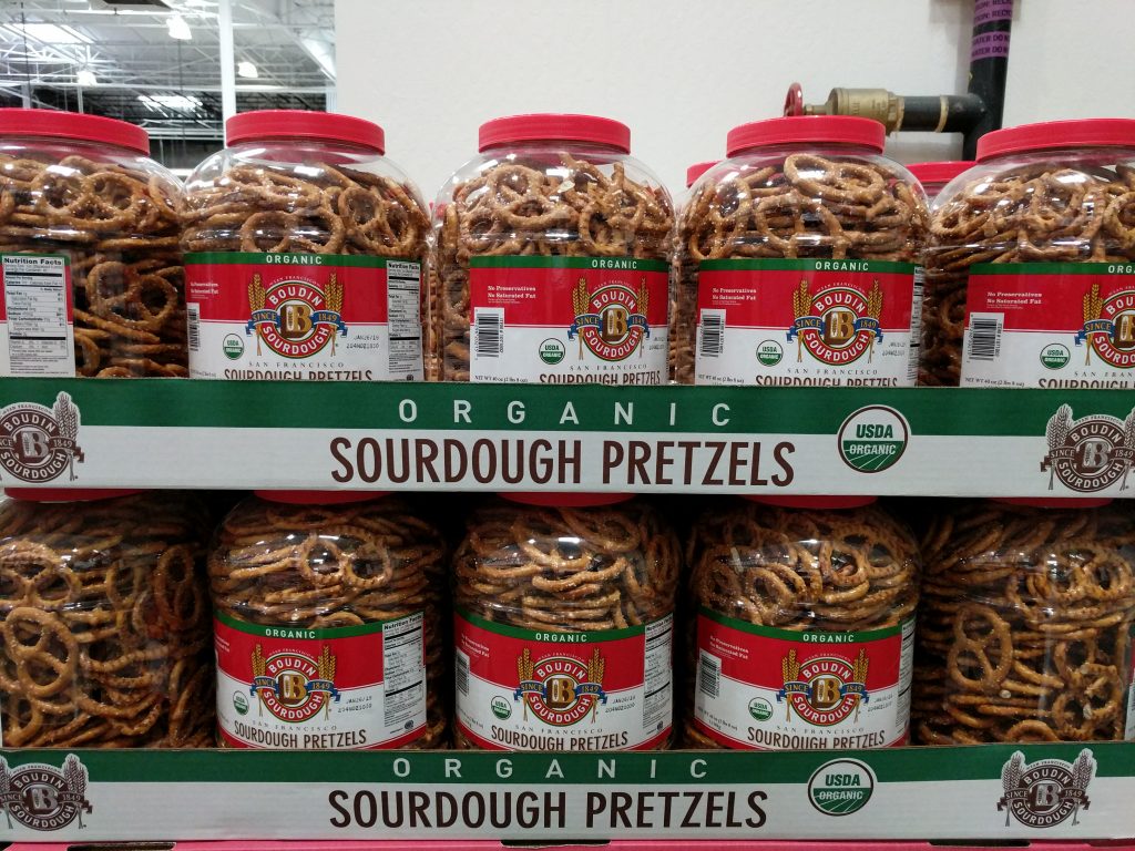 Boudin Organic Sourdough Pretzels 40 oz.